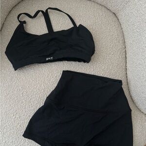 SET Active Black Athletic Shorts